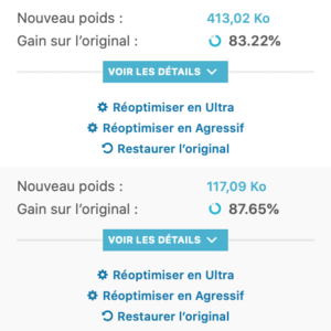 Compression des images pour le web