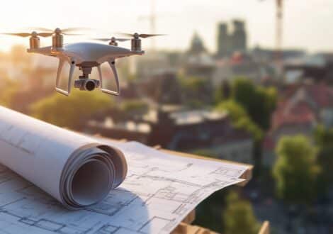 Utilisation des drones dans la commercialisation immobilier