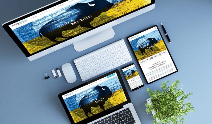 Site web responsive multi devices