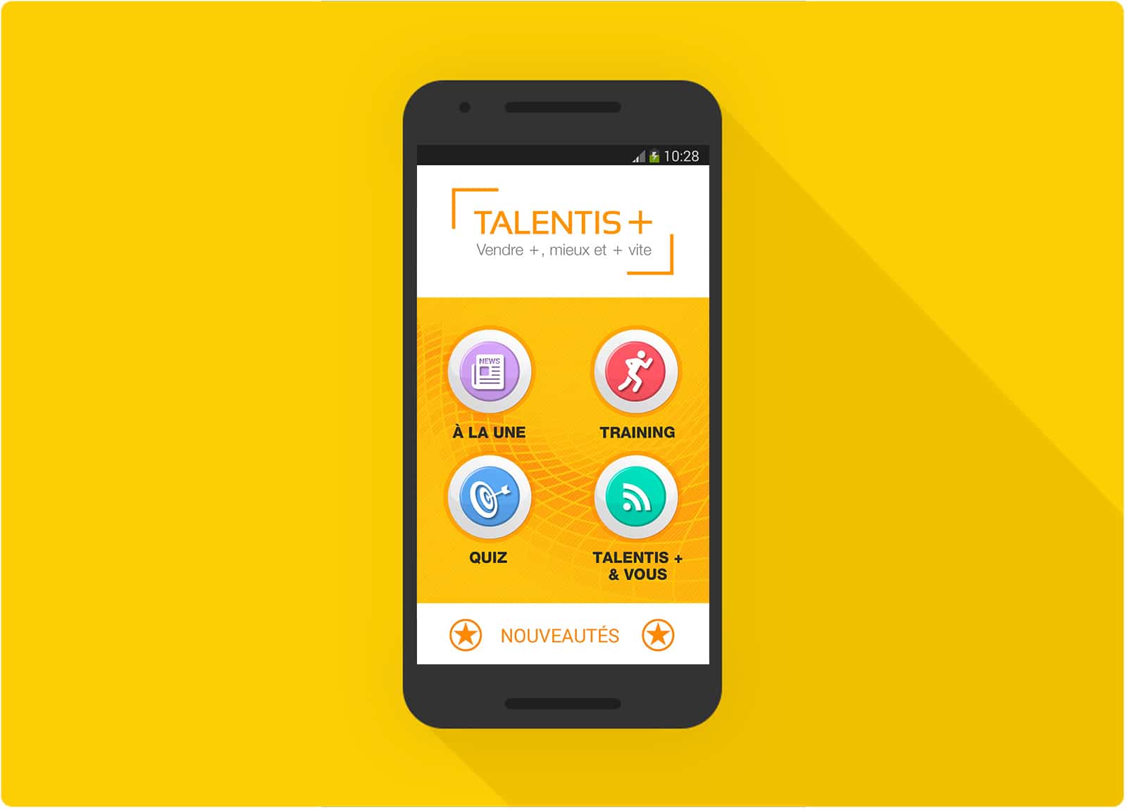 Application mobile Talentis Groupe La Poste